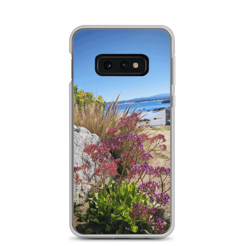 Purple Flowers by the Coast Samsung® Clear Case product image (3)
