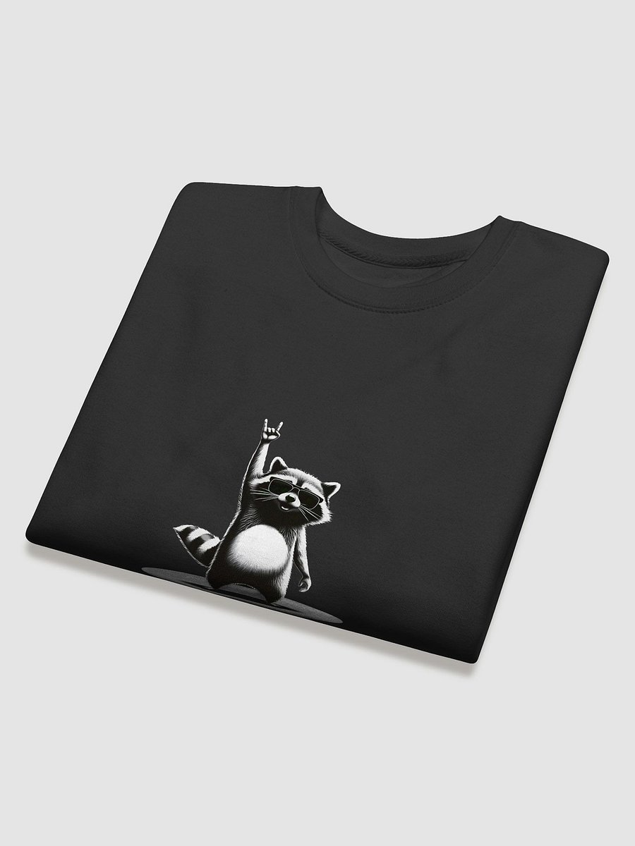 Retro Raccoon Rock Music Gift Men Kids Women Funny Raccoon T-Shirt product image (29)