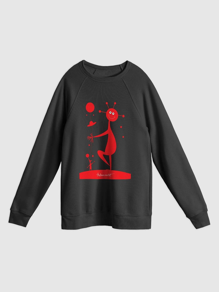 Bella+Canvas Unisex Sponge Fleece Raglan Sweatshirt product image (5)