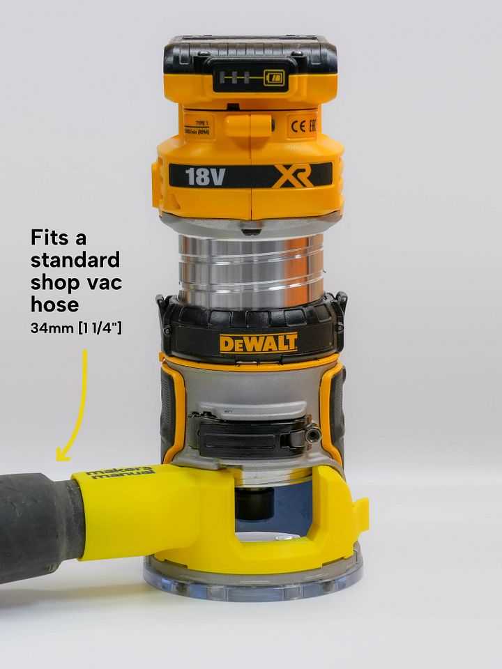 Dewalt Router Dust Extraction Adapter product image (2)