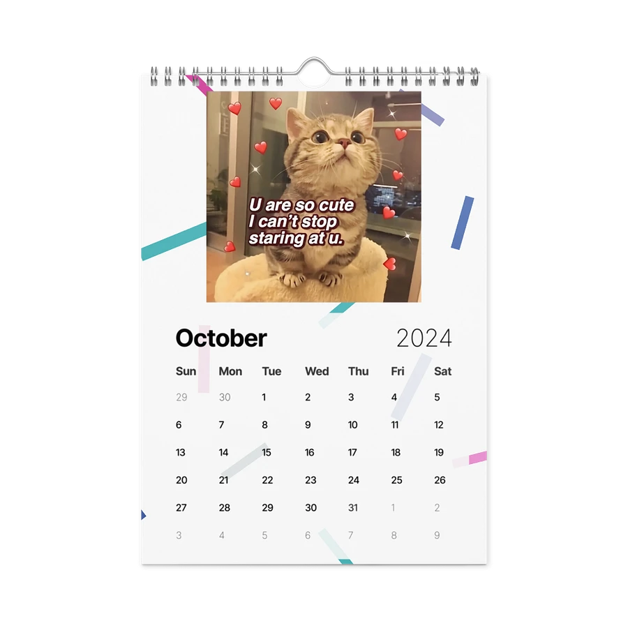 Wall Calendar (2024): Meme Cats product image (16)