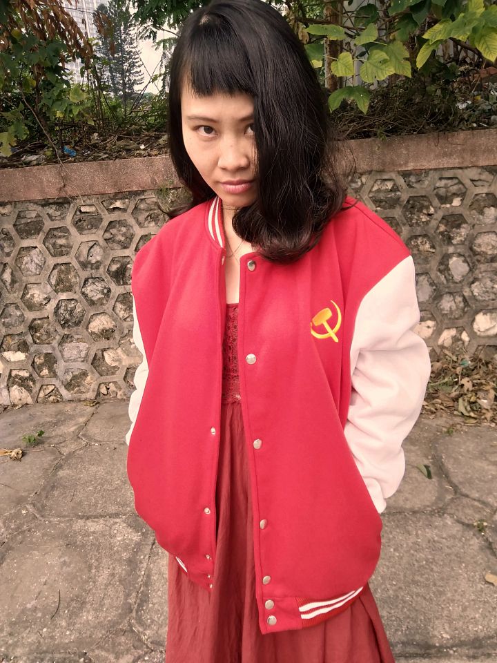 Embroidered Working Class Varsity Jacket product image (1)