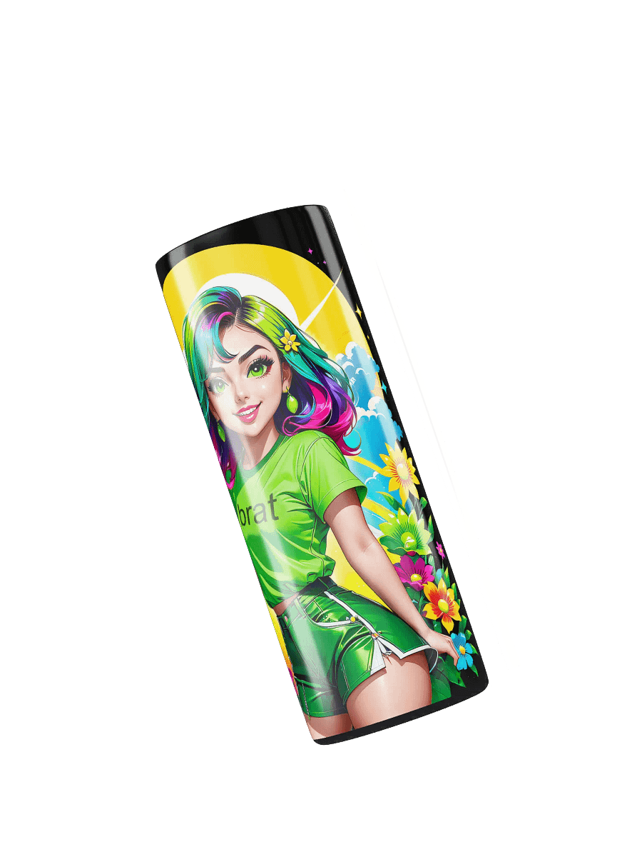 Brat 20 oz Skinny Stainless Steel Tumbler - Black - Brat Life v3 product image (5)