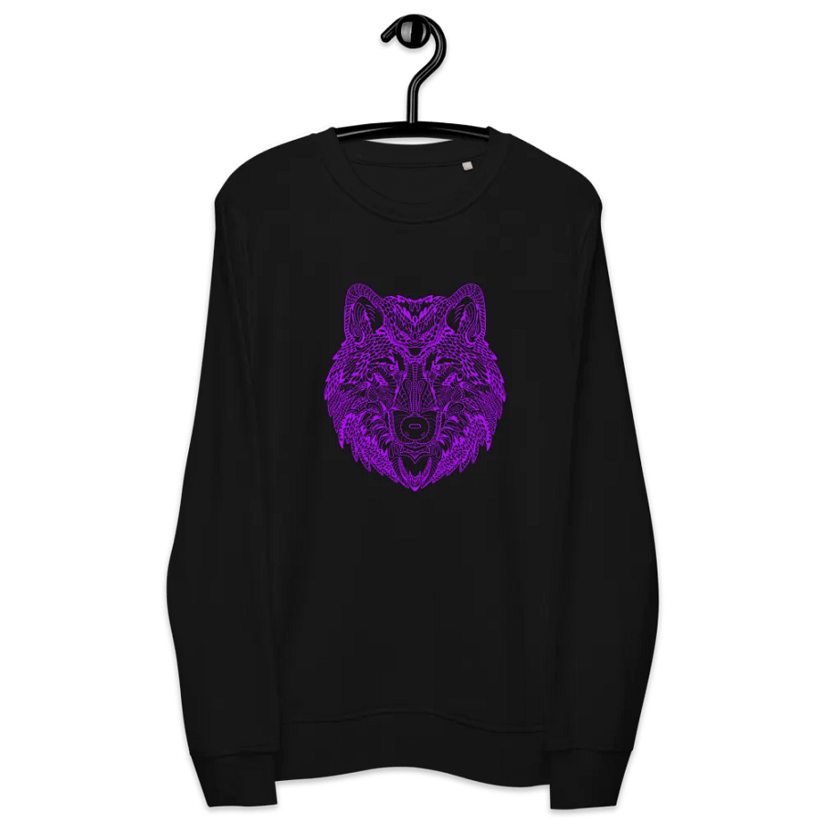 Magenta Wolf Symmetry Sweatshirt product image (3)