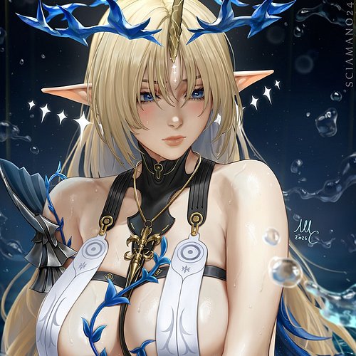 Fleurdelys, from Wuthering Waves. Help, I don't have the guaranteed...
.
#wuwa #wuthering_waves #kuro #freudelys #elf #art #d...