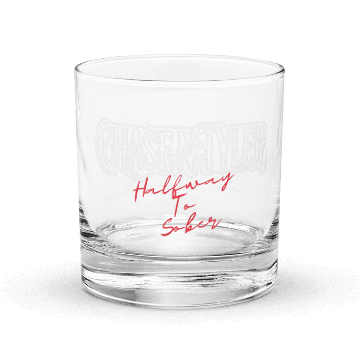 Limited Edition Halfway To Sober Whiskey Glass product image (1)