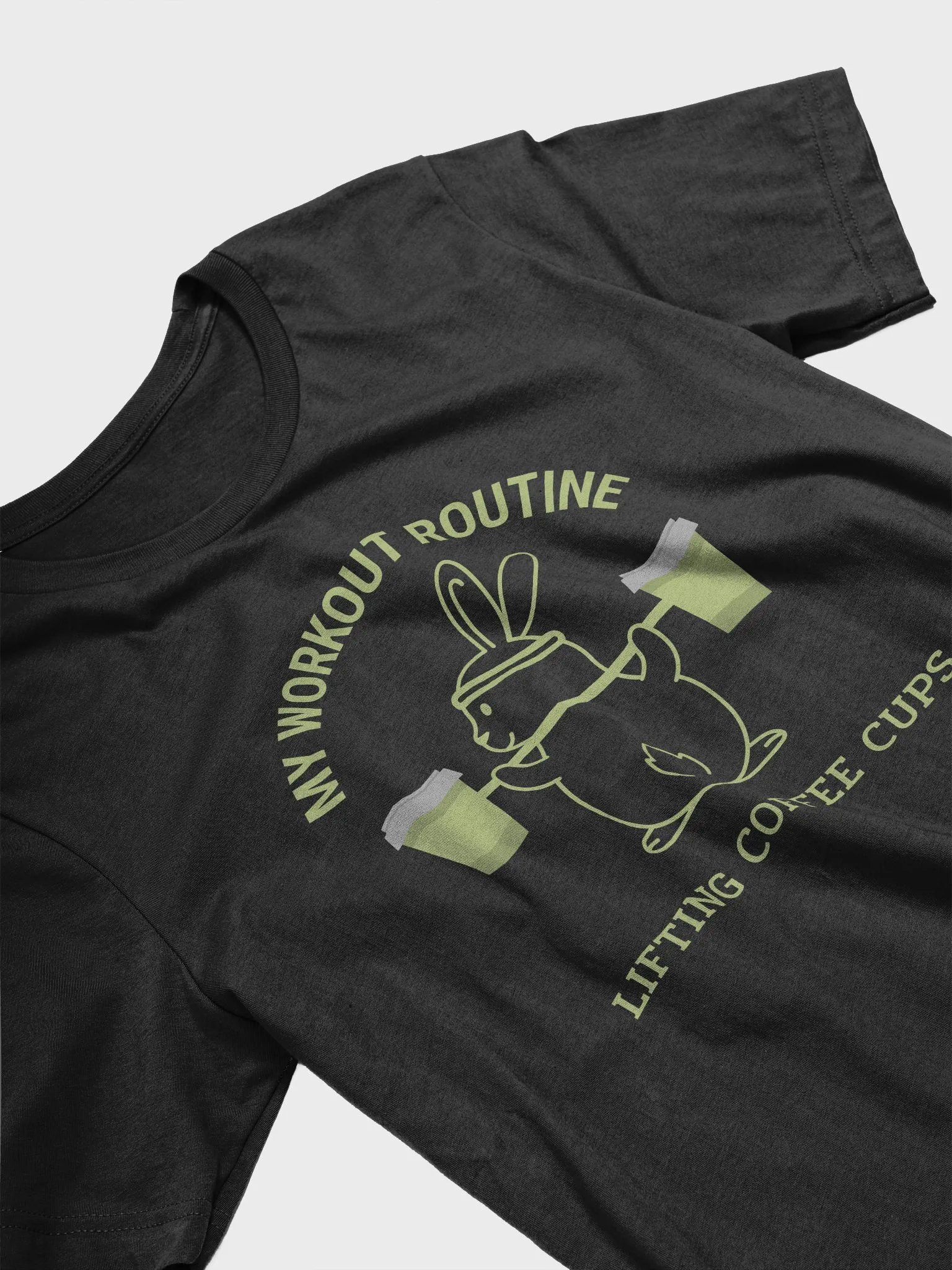 Bunny Brew Workout Coffee Tee product image (5)