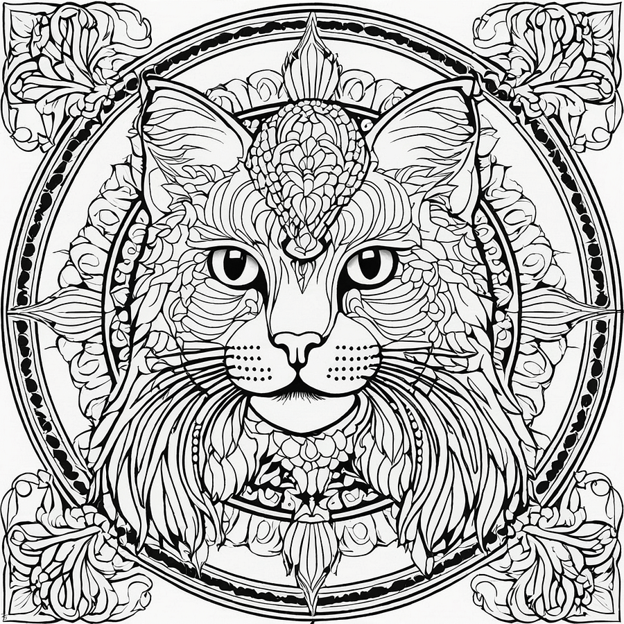 REAL KOOL KATZ - Colouring for Cat Lovers - BOOK ONE product image (4)
