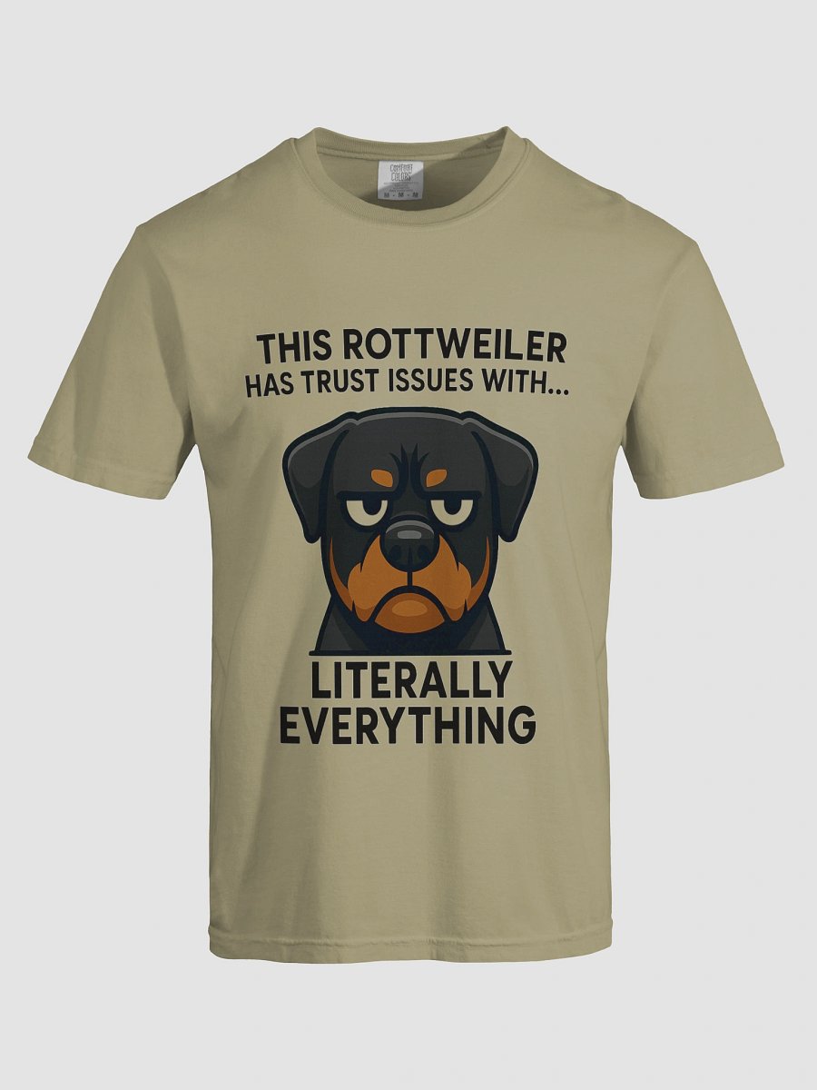 Rottweiler Trust Issues Tee product image (43)