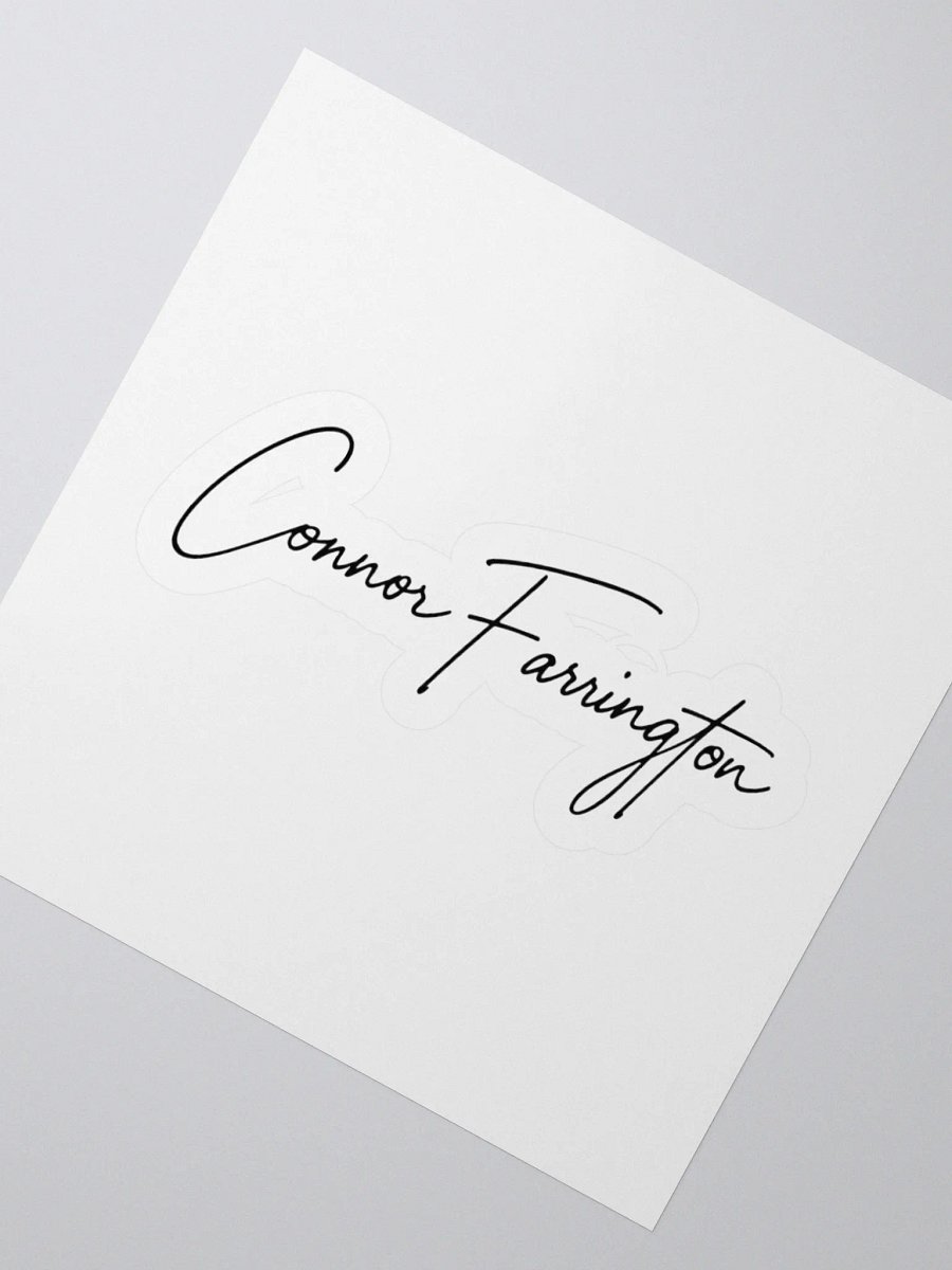 Signature Kiss Cut Stickers product image (4)
