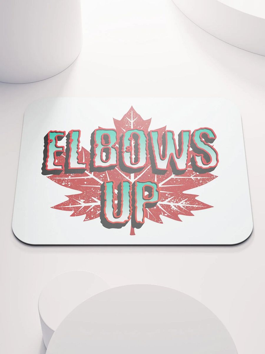 Elbows Up Maple Leaf Mouse Pad product image (2)