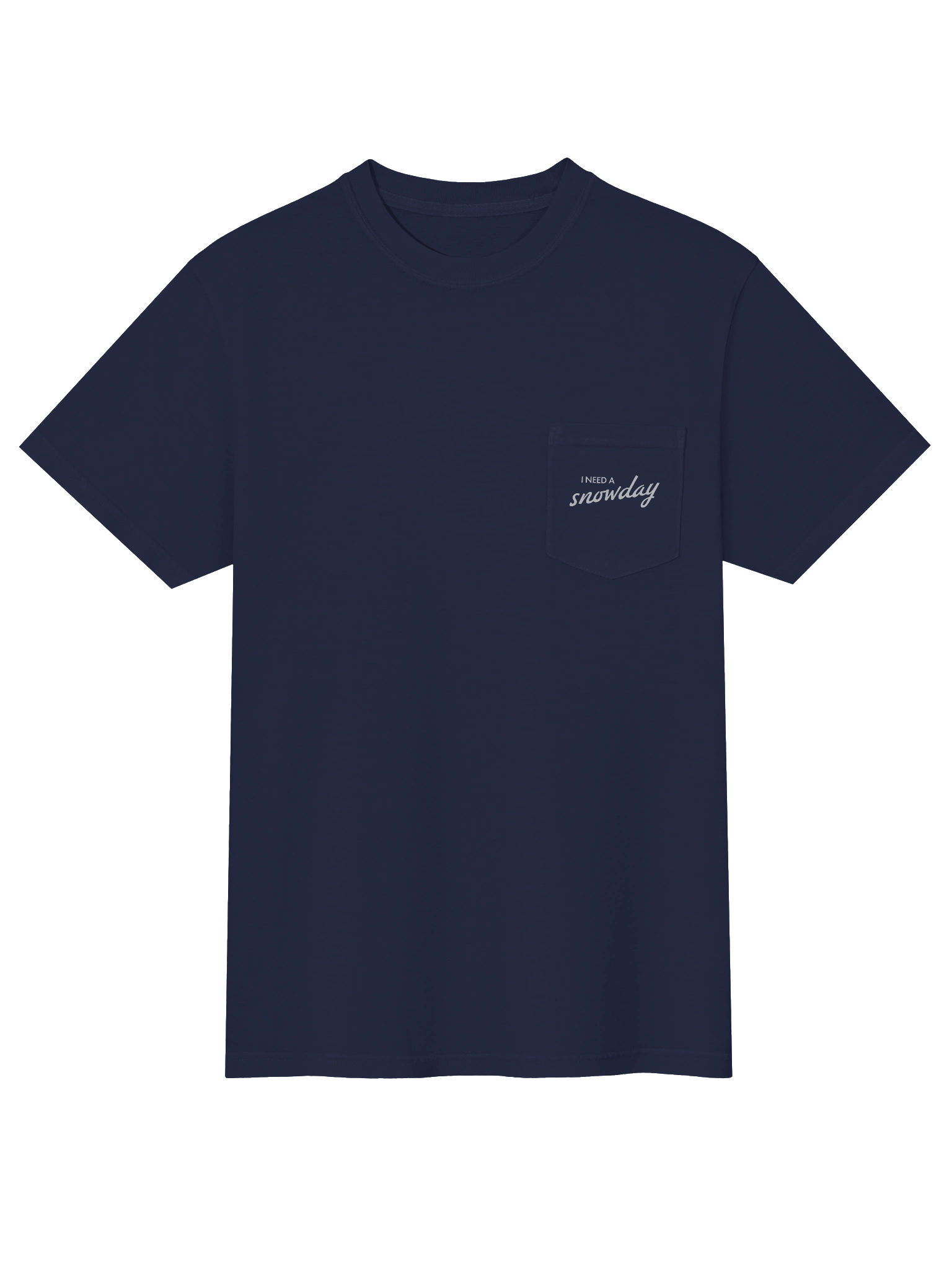 Snowday pocket tee product image (6)