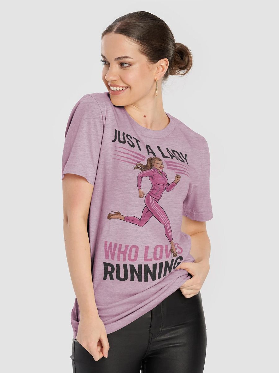 Just a Lady Running Tee product image (3)
