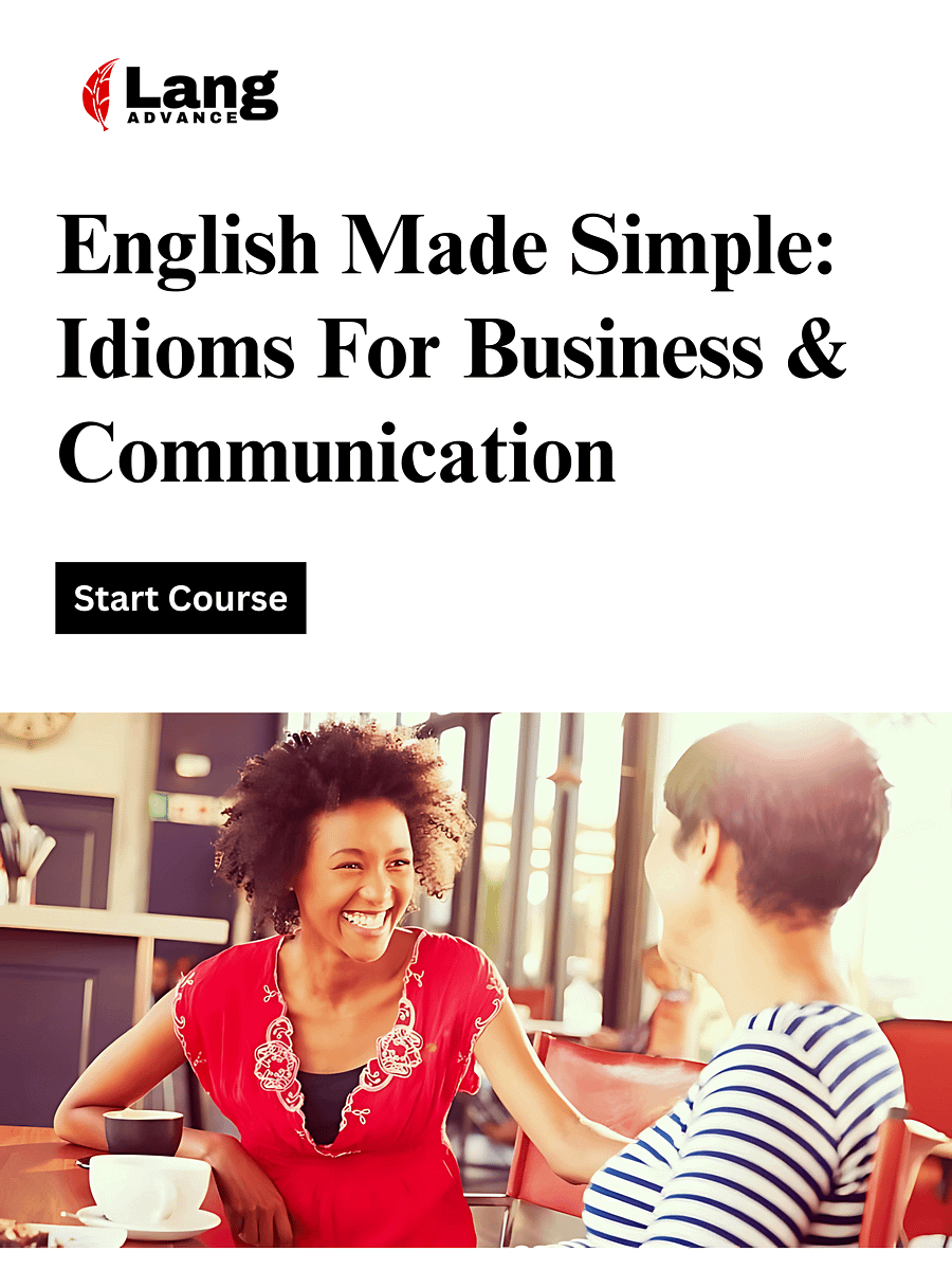 English Made Simple: Idioms For Business & Communication product image (1)