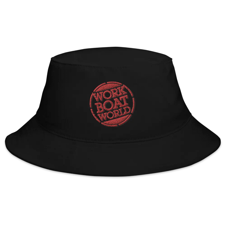 Work Boat World Logo Bucket Hat (Red Logo) product image (2)