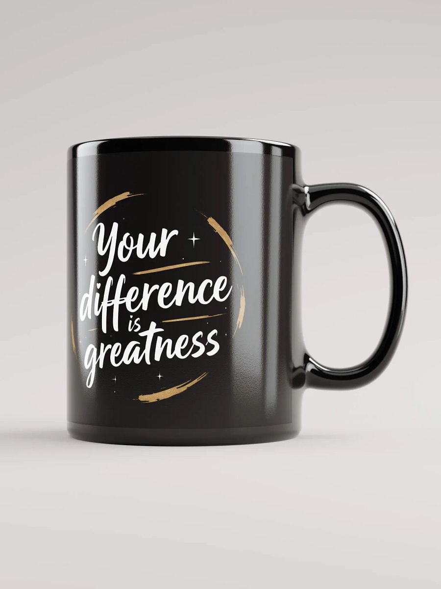 Your Difference Is Greatness  — Inspirational Emma Stone Quote Mug to Celebrate Your Unique Power and Transform Your Life product image (1)