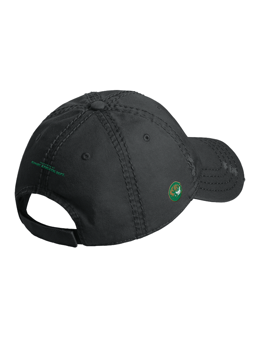 "Kitchen Execs." Distressed Dad Cap (Black) product image (3)