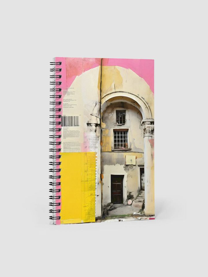 Yellow and Pink Urban Decay Spiral Notebook product image (1)