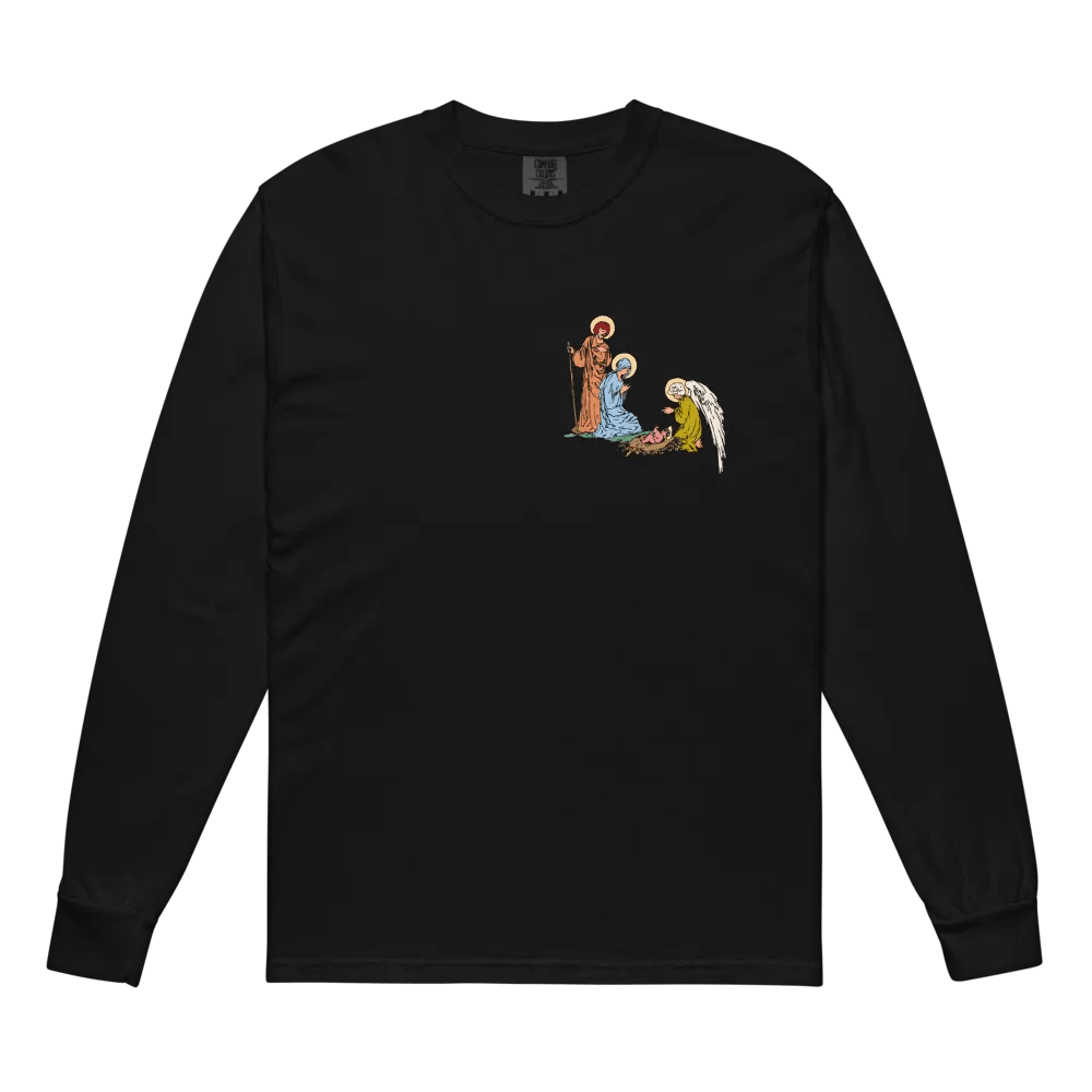 Divine Nativity Unisex Long Sleeve Shirt product image (7)