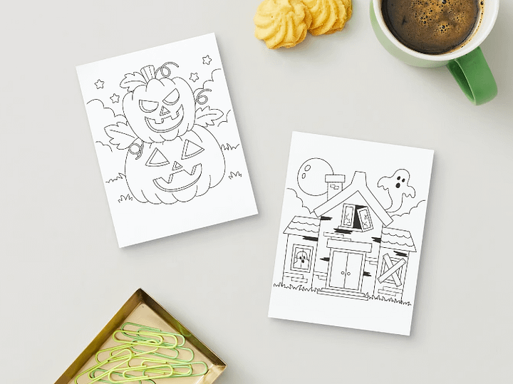 Halloween Activity Pages 2 product image (1)