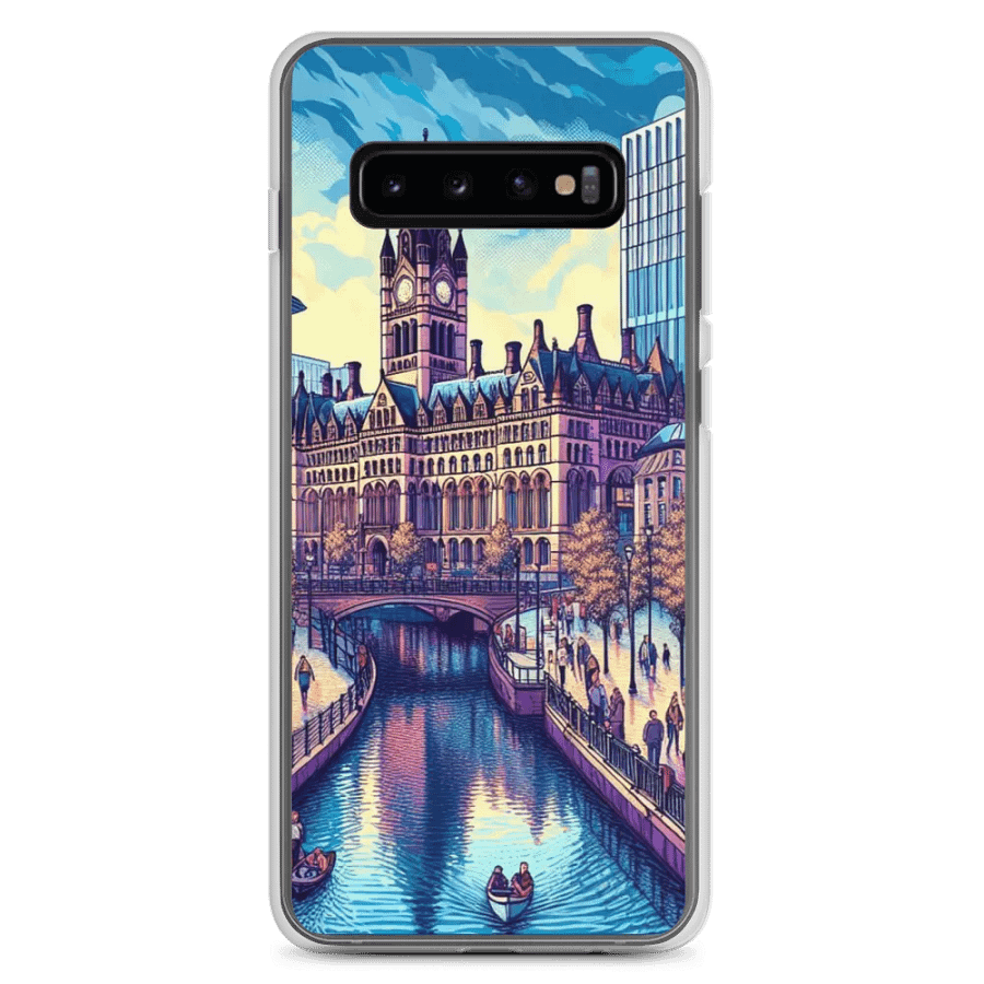 Gothic Cityscape Samsung® Case | Ai Design Manchester city UK product image (8)