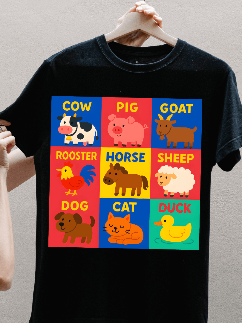 Animal Grid Vibes Heavyweight Tee product image (3)