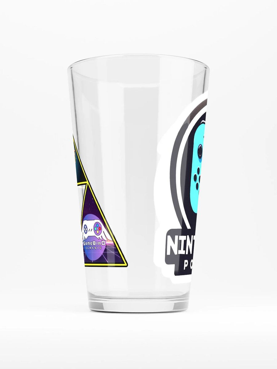 Nintenbyte Podcast Pint Glass product image (1)