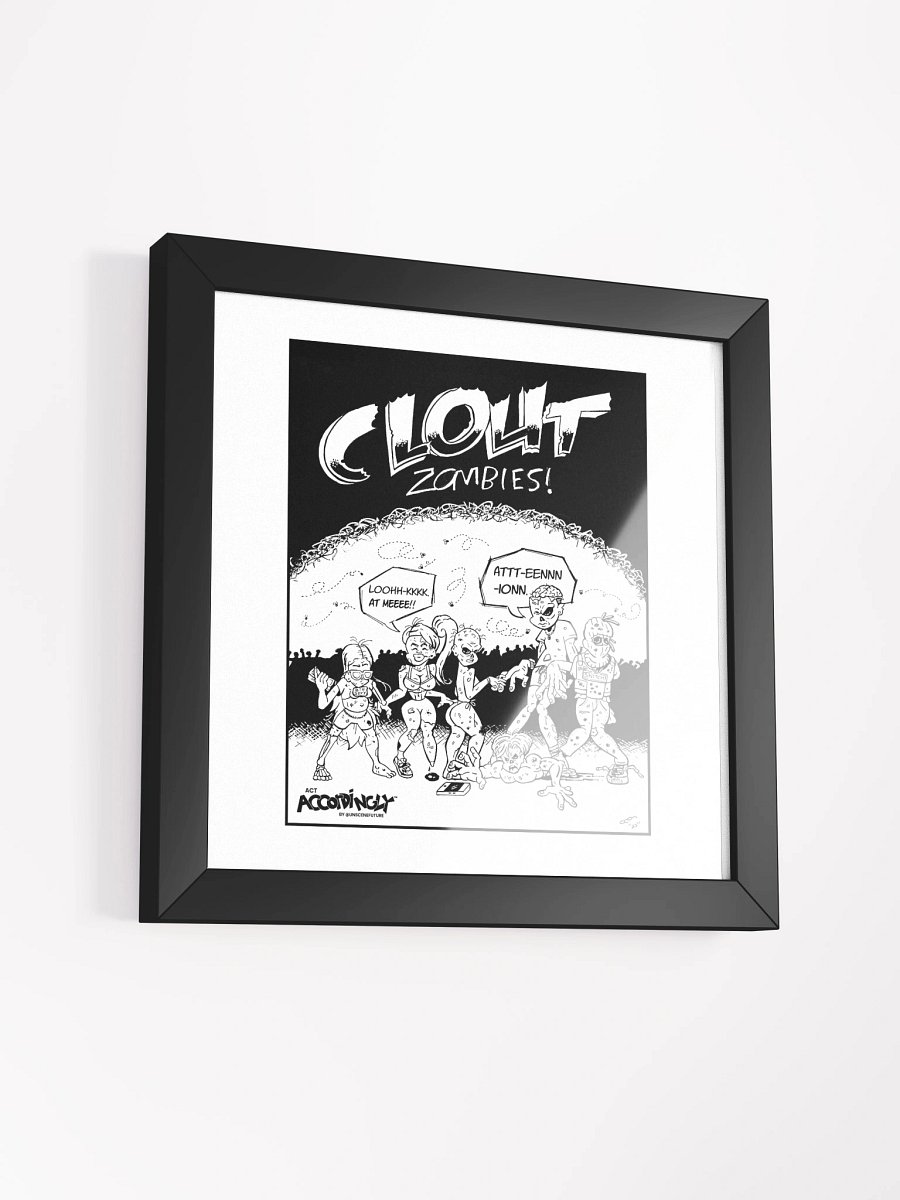 Clout Zombies 🧟 - Framed product image (3)
