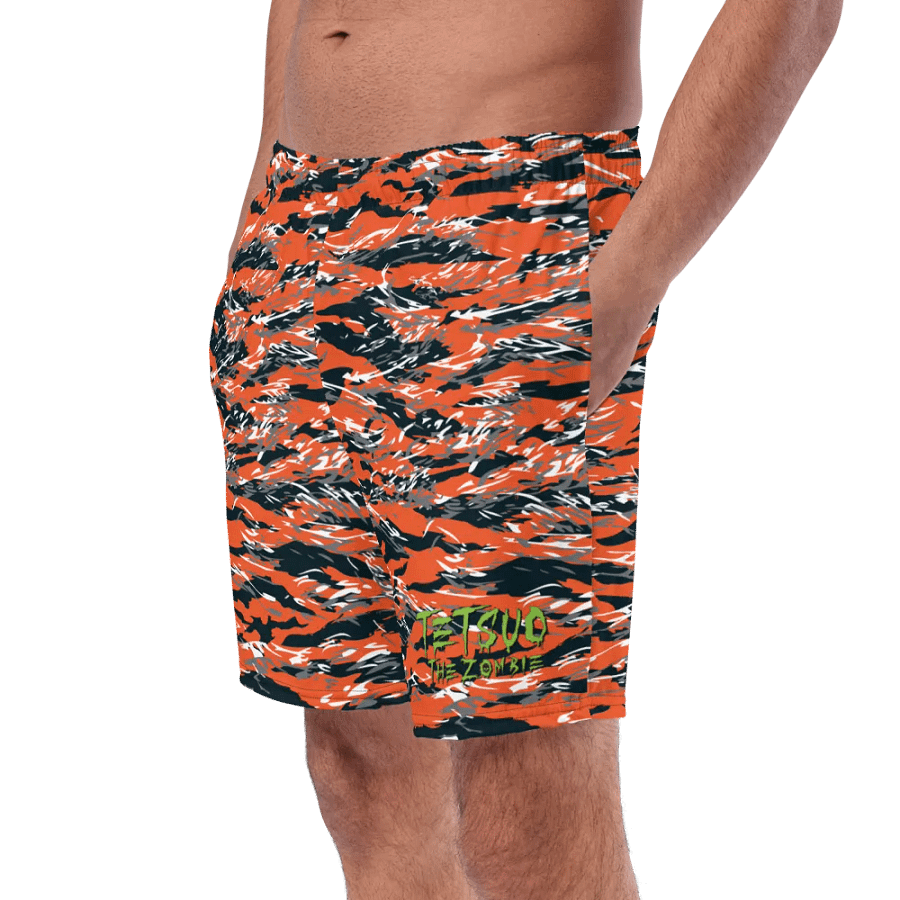 Tiger Camo Swim Trunks product image (9)