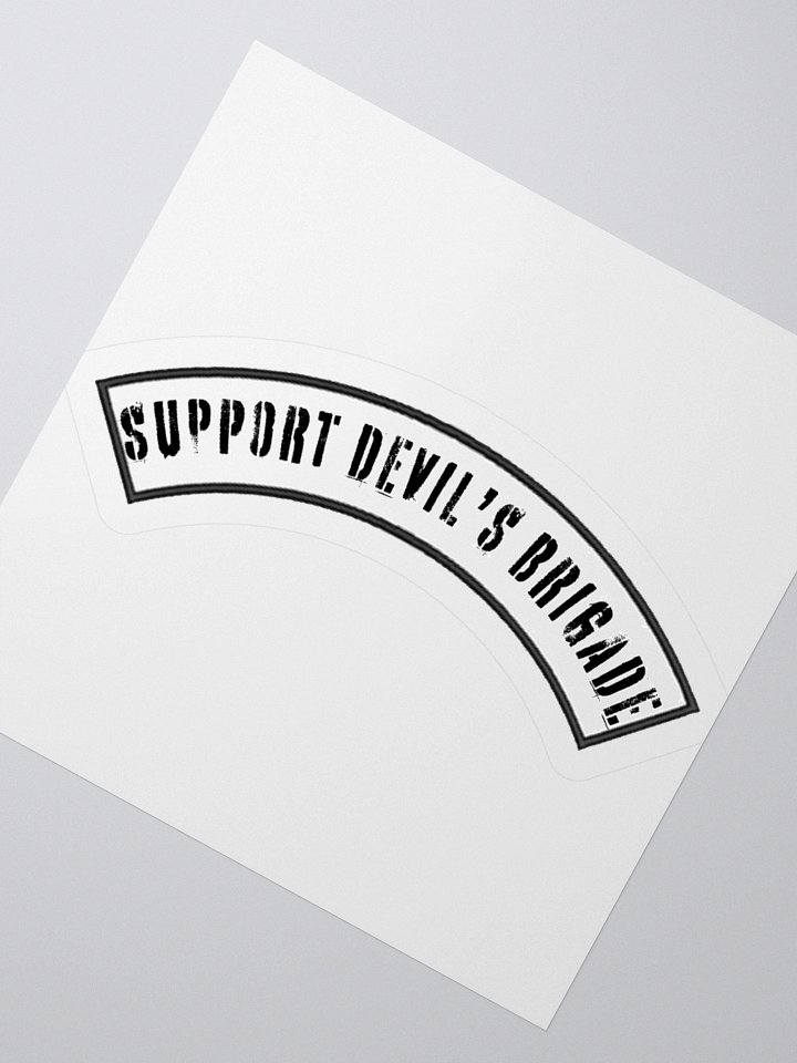 Devil's Brigade Support Rocker Sticker product image (4)