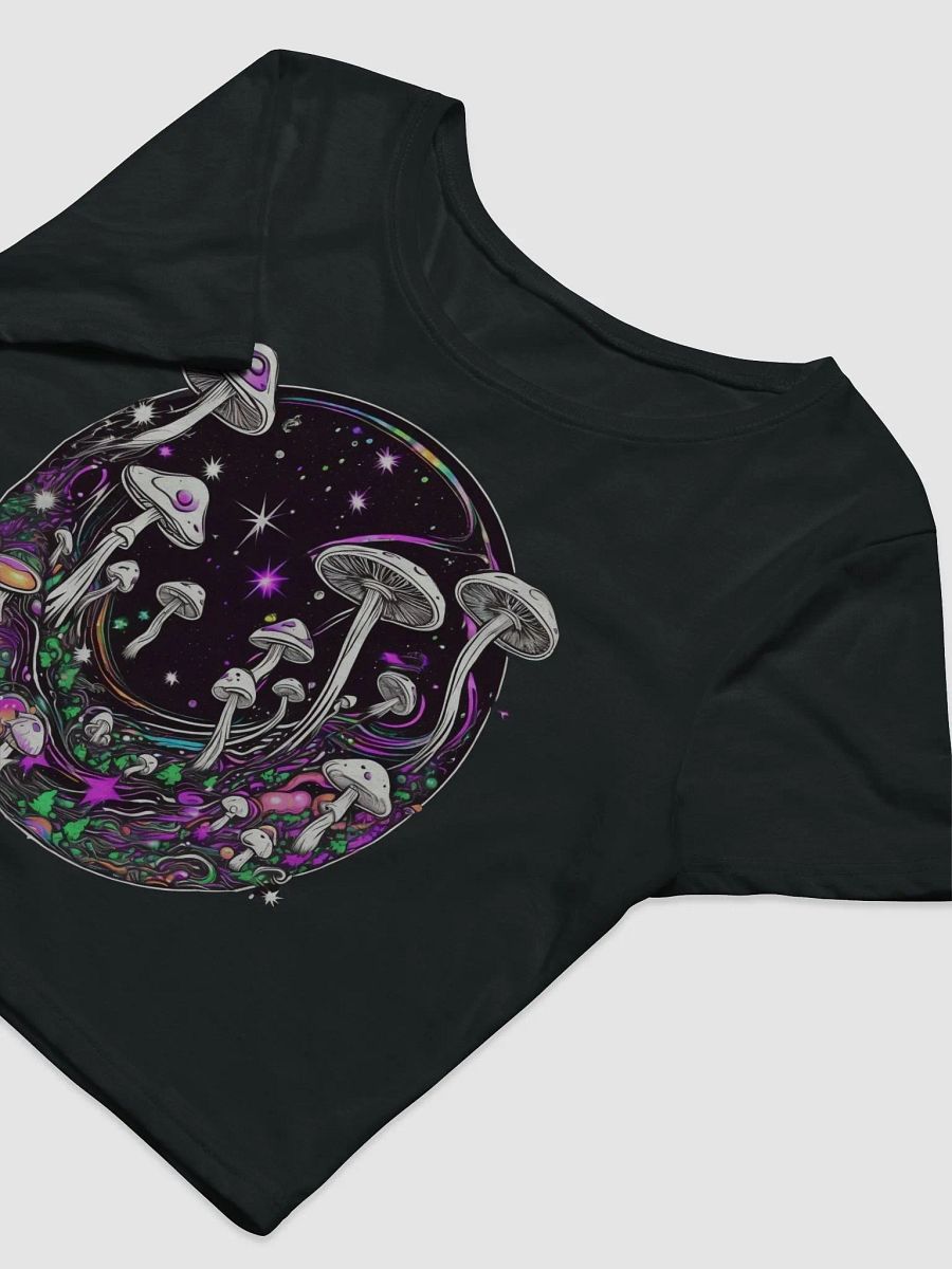 Psychedelic Mushrooms In Space Crop Top product image (5)