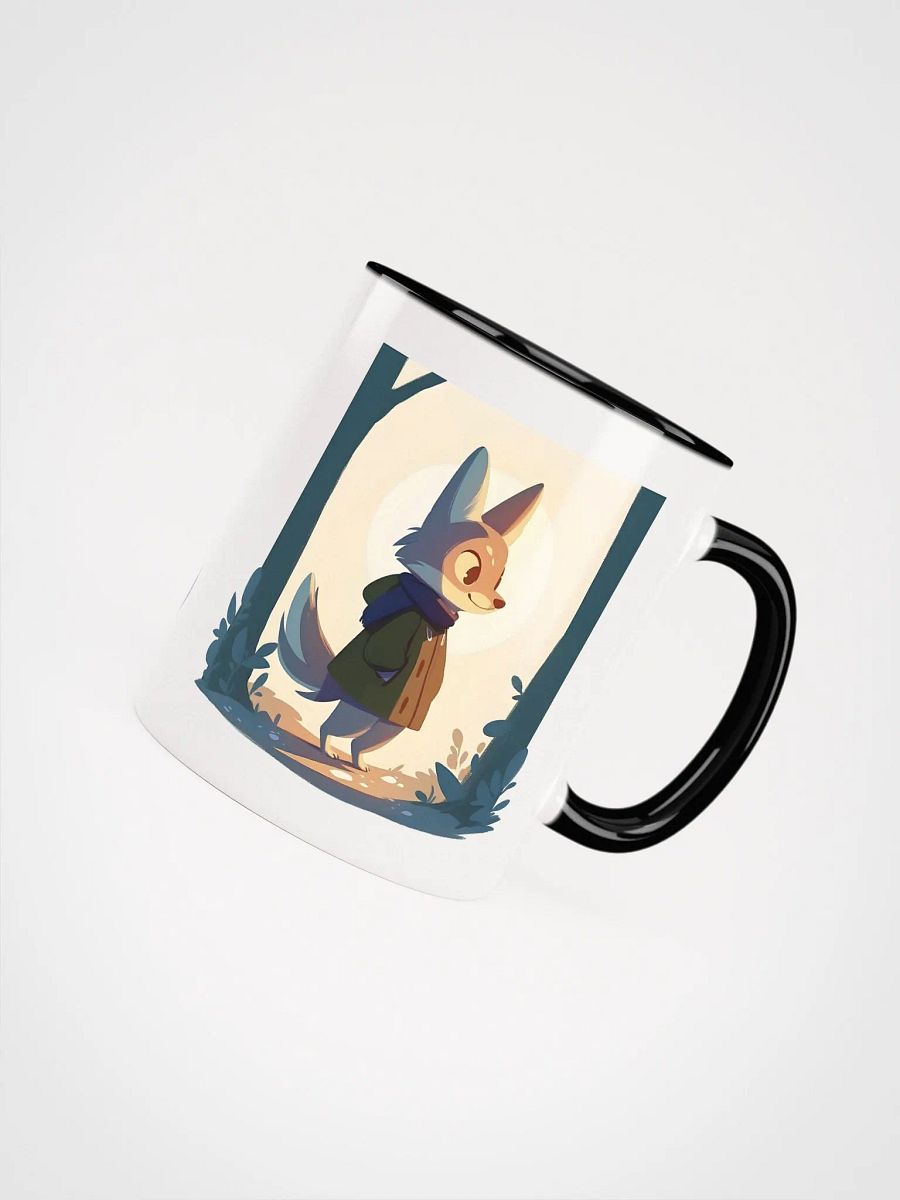 Cozy Forest Fox Ceramic Mug product image (4)