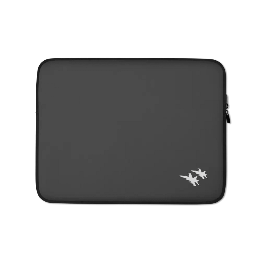 Twin Hornets Logo Laptop Sleeve product image (1)