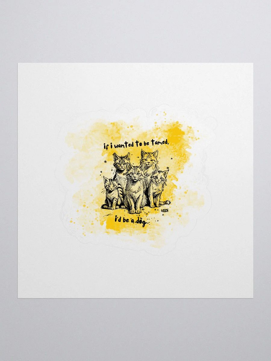 Rebellious Cats Stickers product image (1)