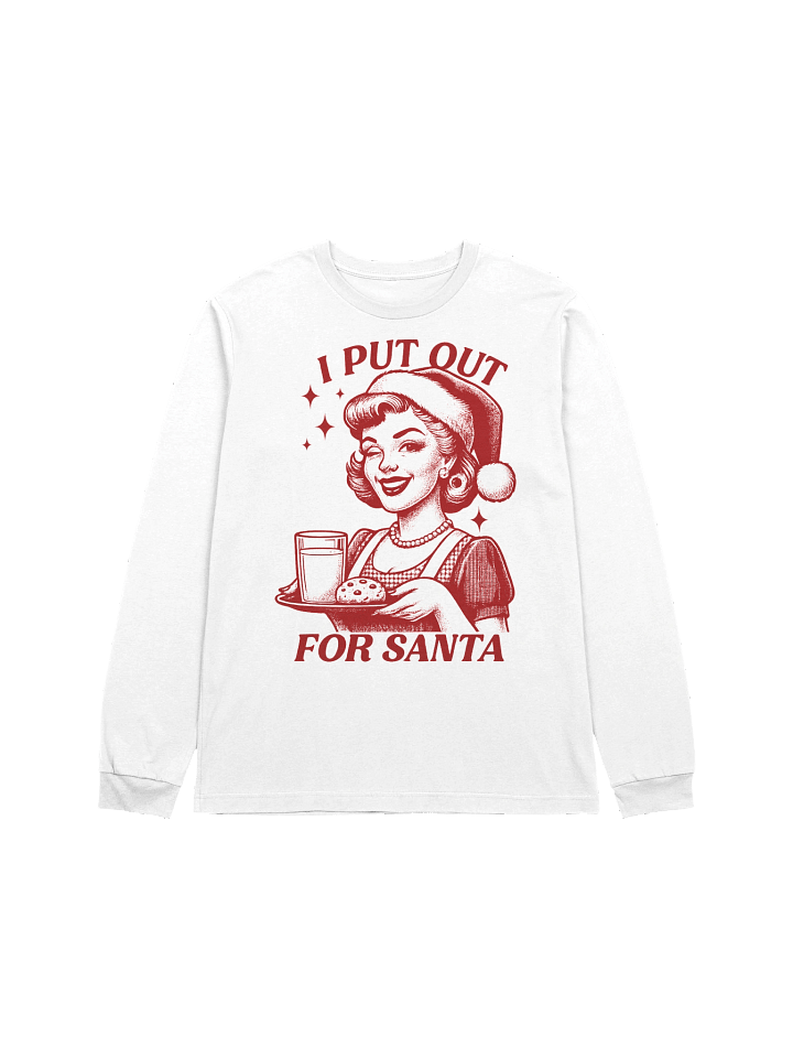 Santa's Treat Long Sleeve Tee product image (1)