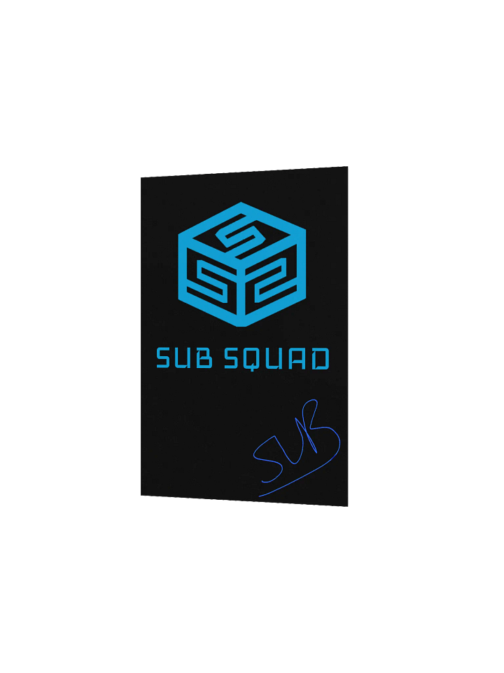 Sub Squad Poster [Signed] product image (2)