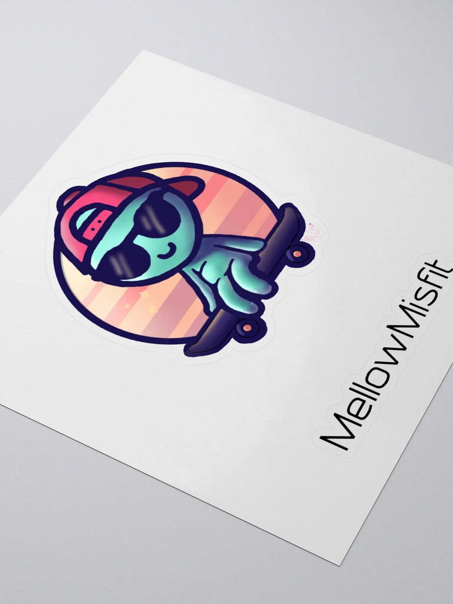 Skater Alien Sticker product image (2)