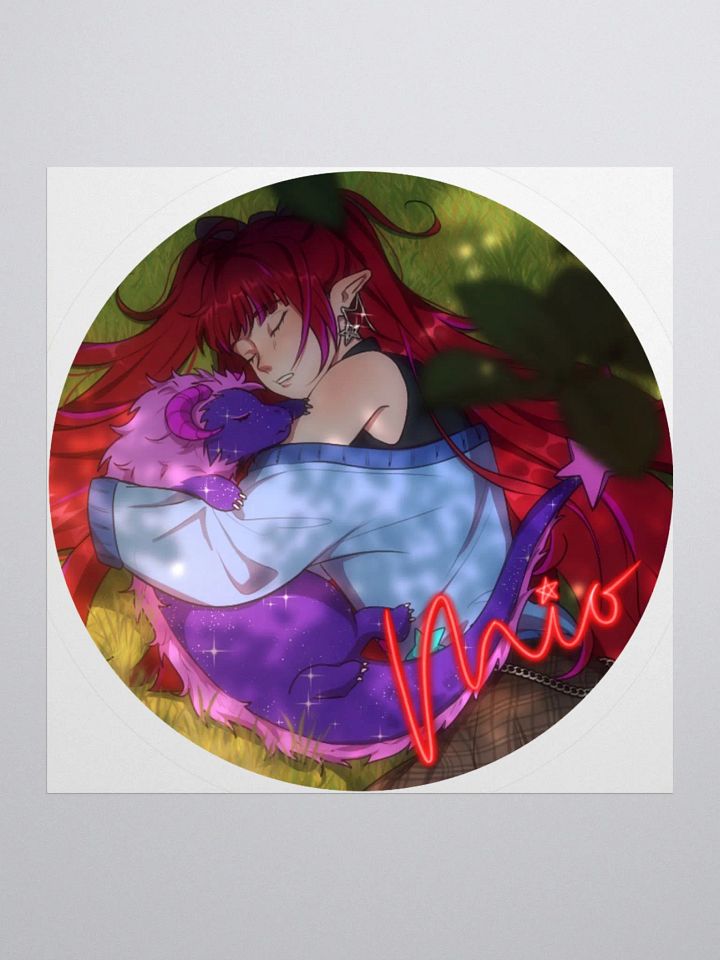 Sleepy afternoon Sticker product image (1)