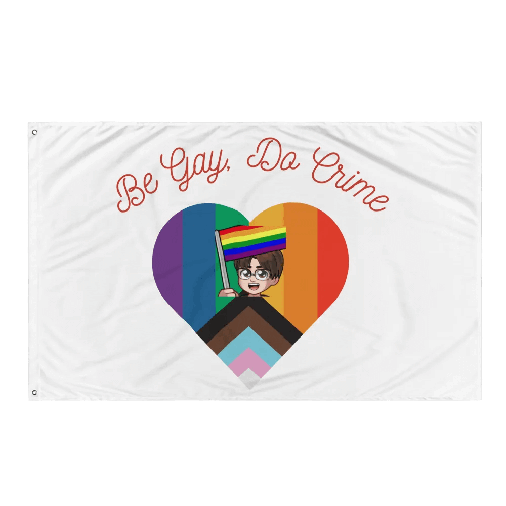 Be Gay, Do Crime Flag product image (3)