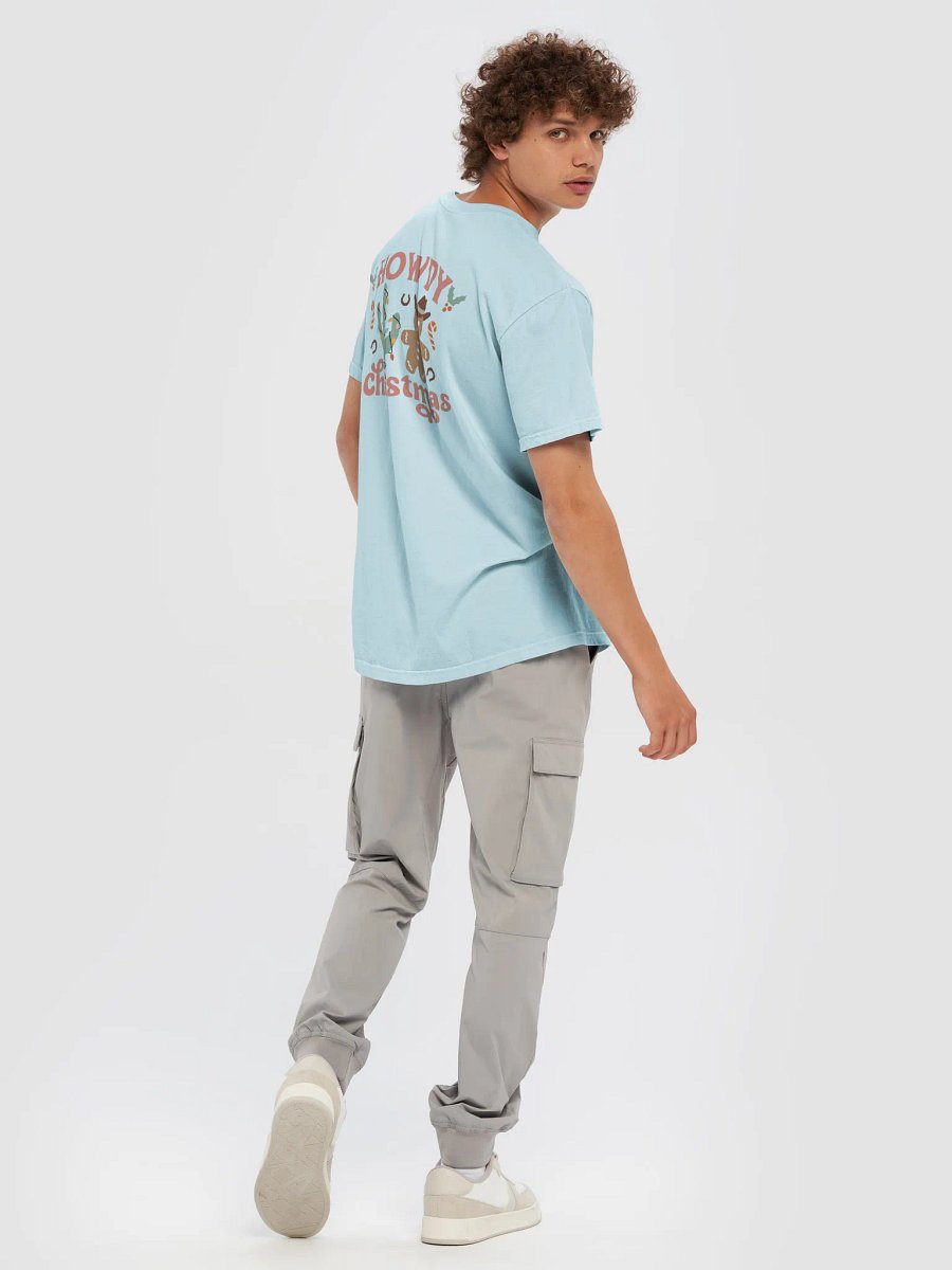 [Gingerbread Man Howdy Christmas] Holiday Heavyweight T-Shirt product image (8)