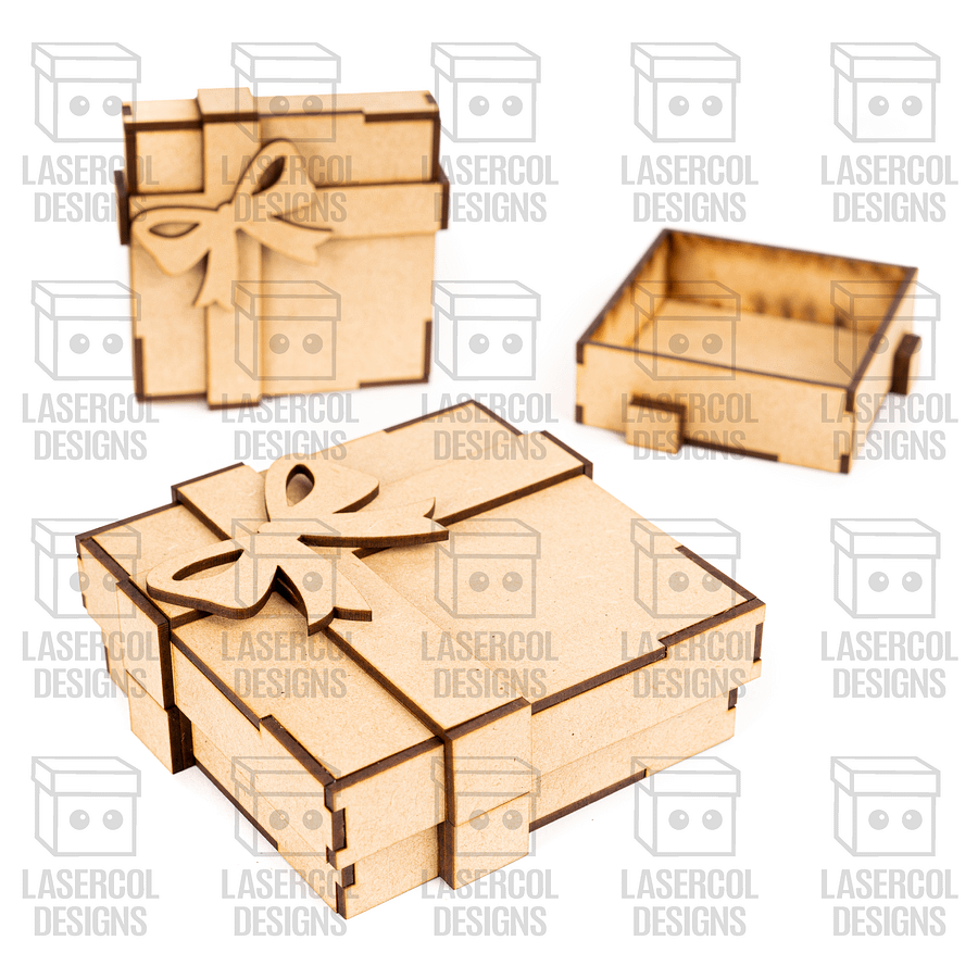 Gift Box Set 2 (Two Sizes) - Laser Cut Files product image (8)