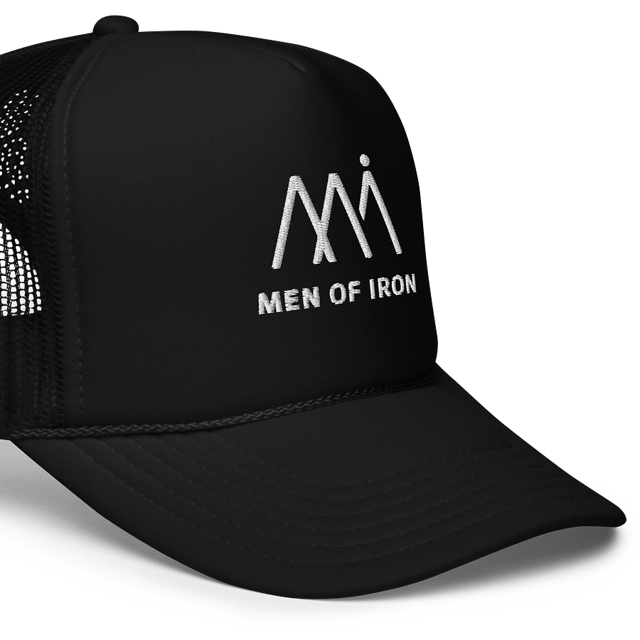 Men of Iron Simple Trucker Hat product image (5)