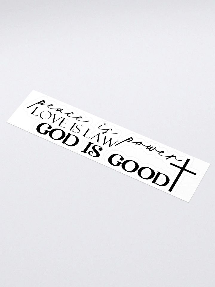 Peace is Power Sticker product image (1)