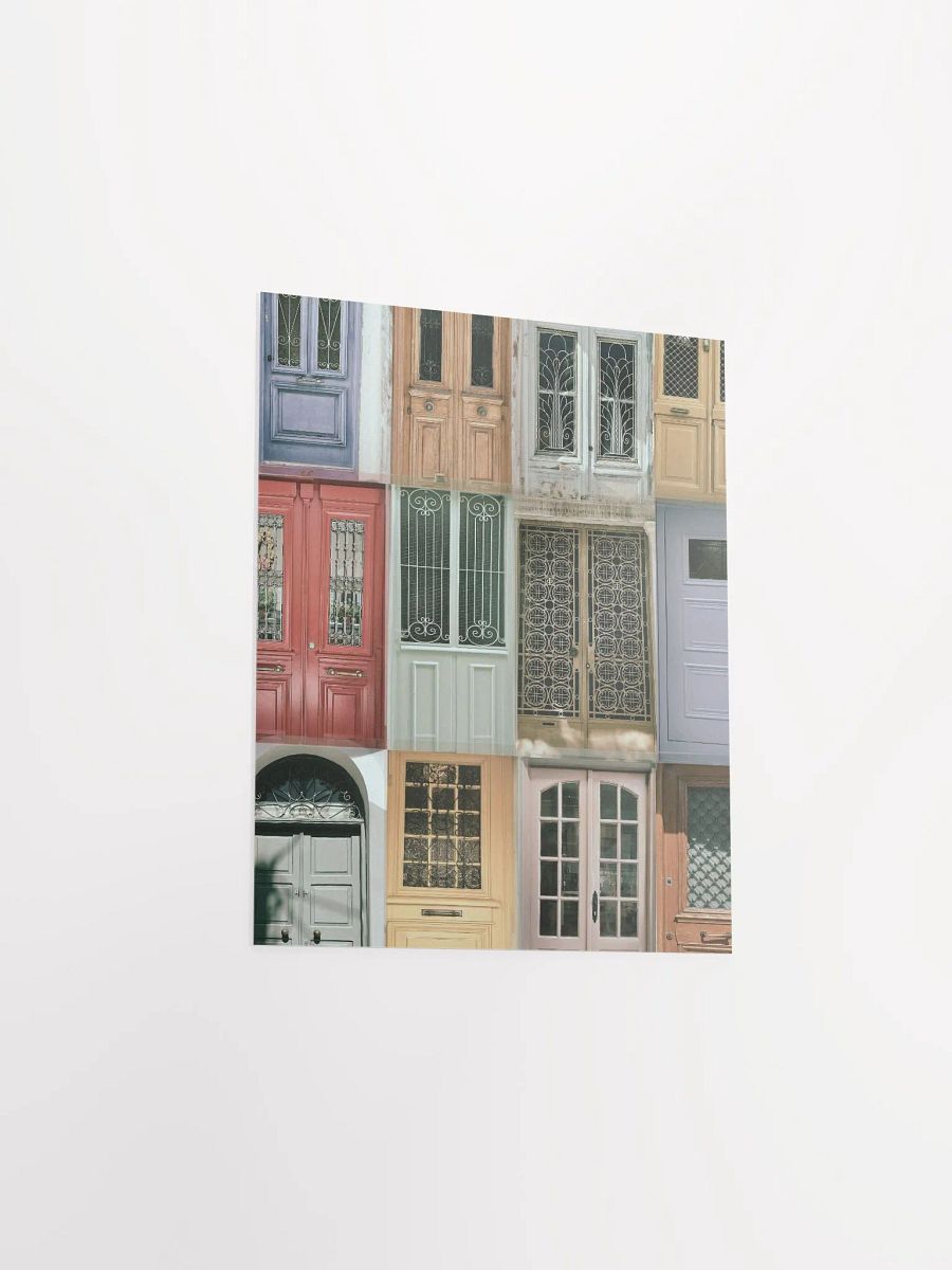 Greek Doors - Enhanced Matte Paper Poster product image (3)