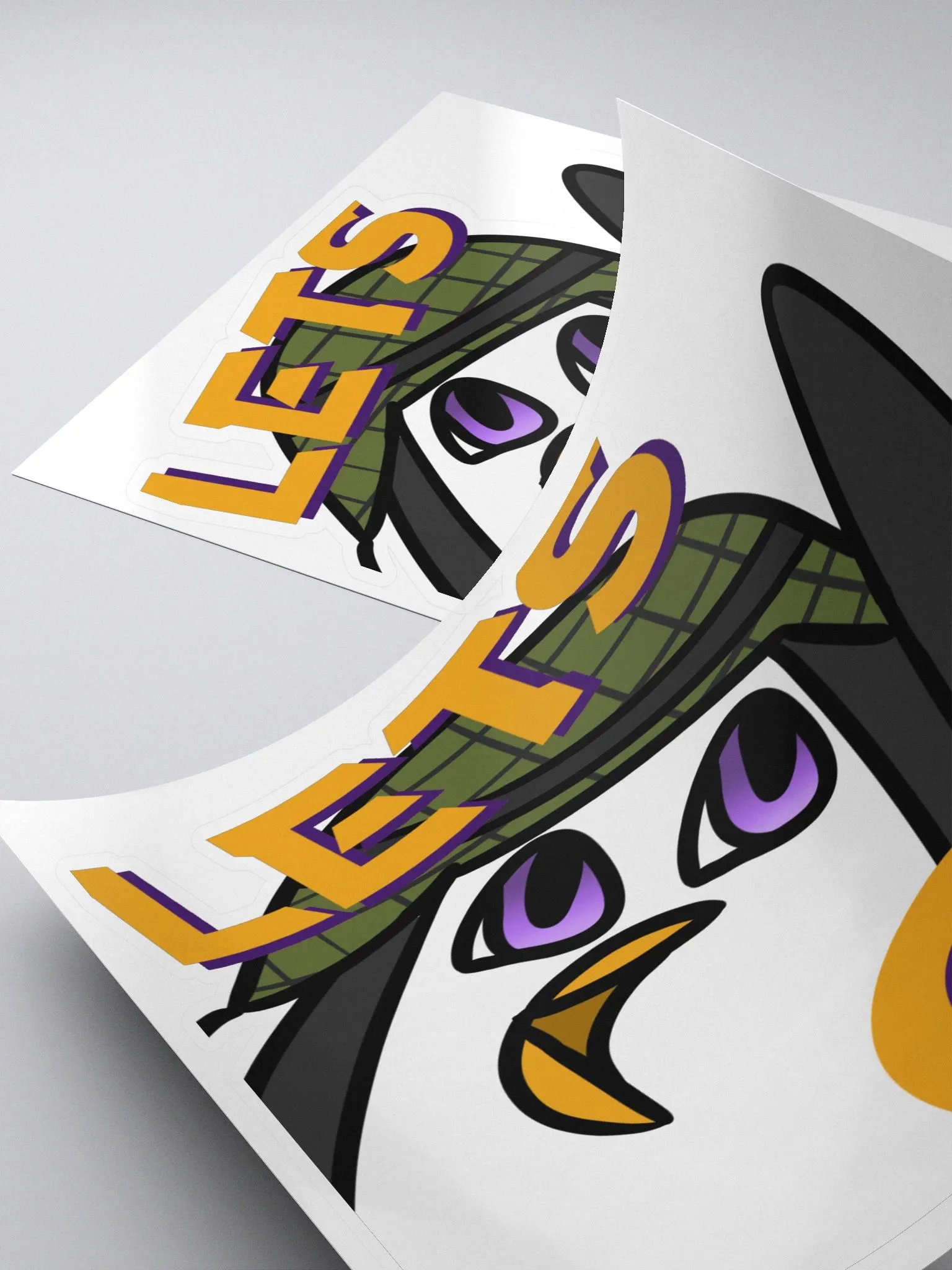 Sticker LETS GO product image (4)
