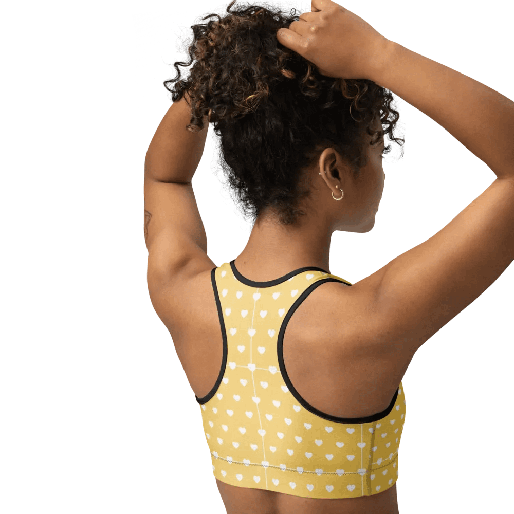 Pastel Heart Seamless Pattern Sports Bra - V2 product image (3)