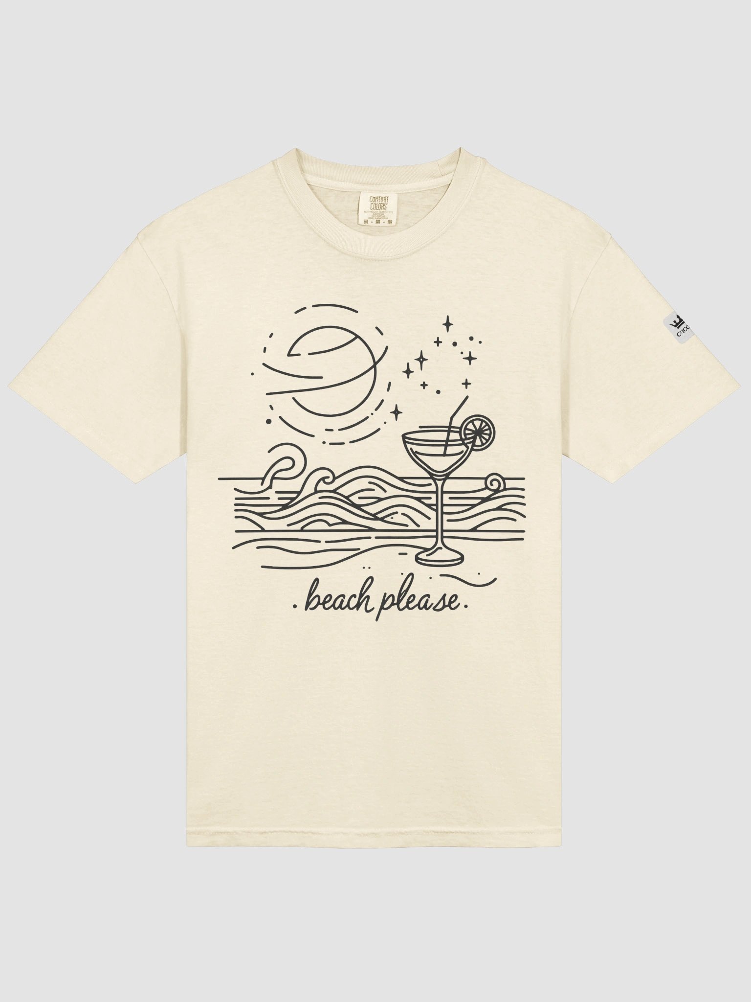 Beach Please Graphic T-Shirt product image (3)