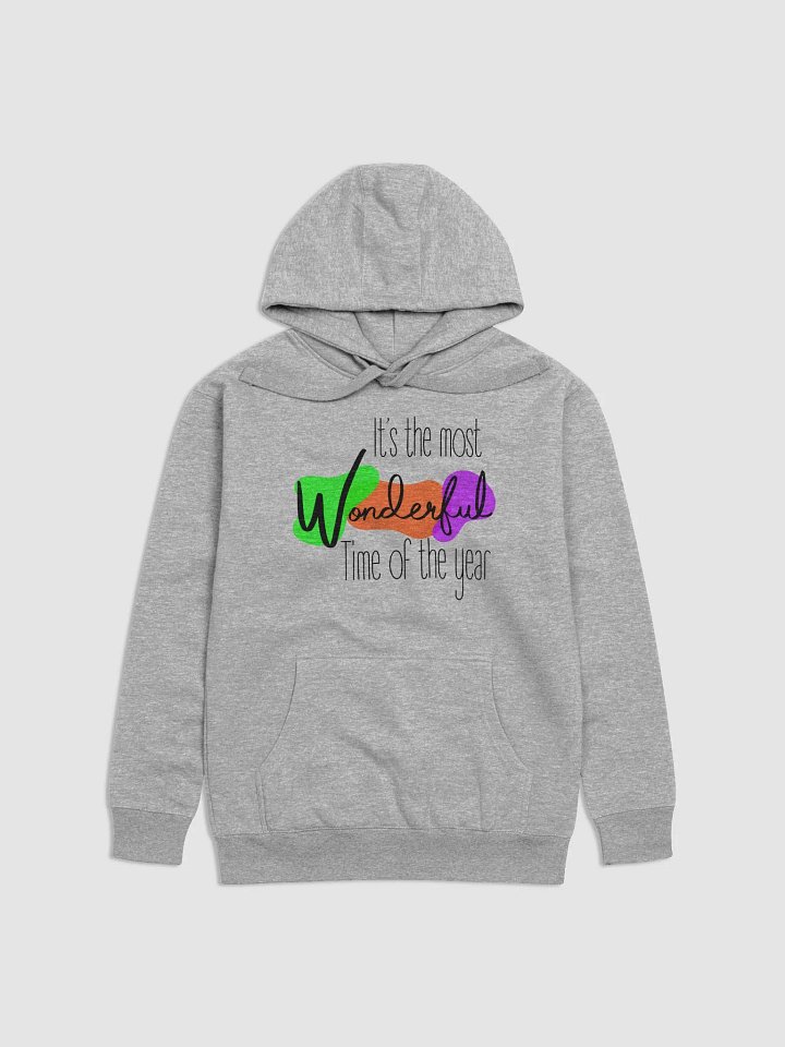 Most wonderful time of Year is Fall Cotton Unisex Hoodie product image (1)