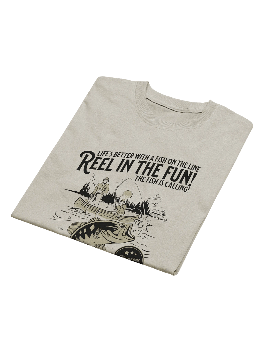 Catch the Big Bass T-Shirt | Vintage Fishing Graphic Tee product image (4)
