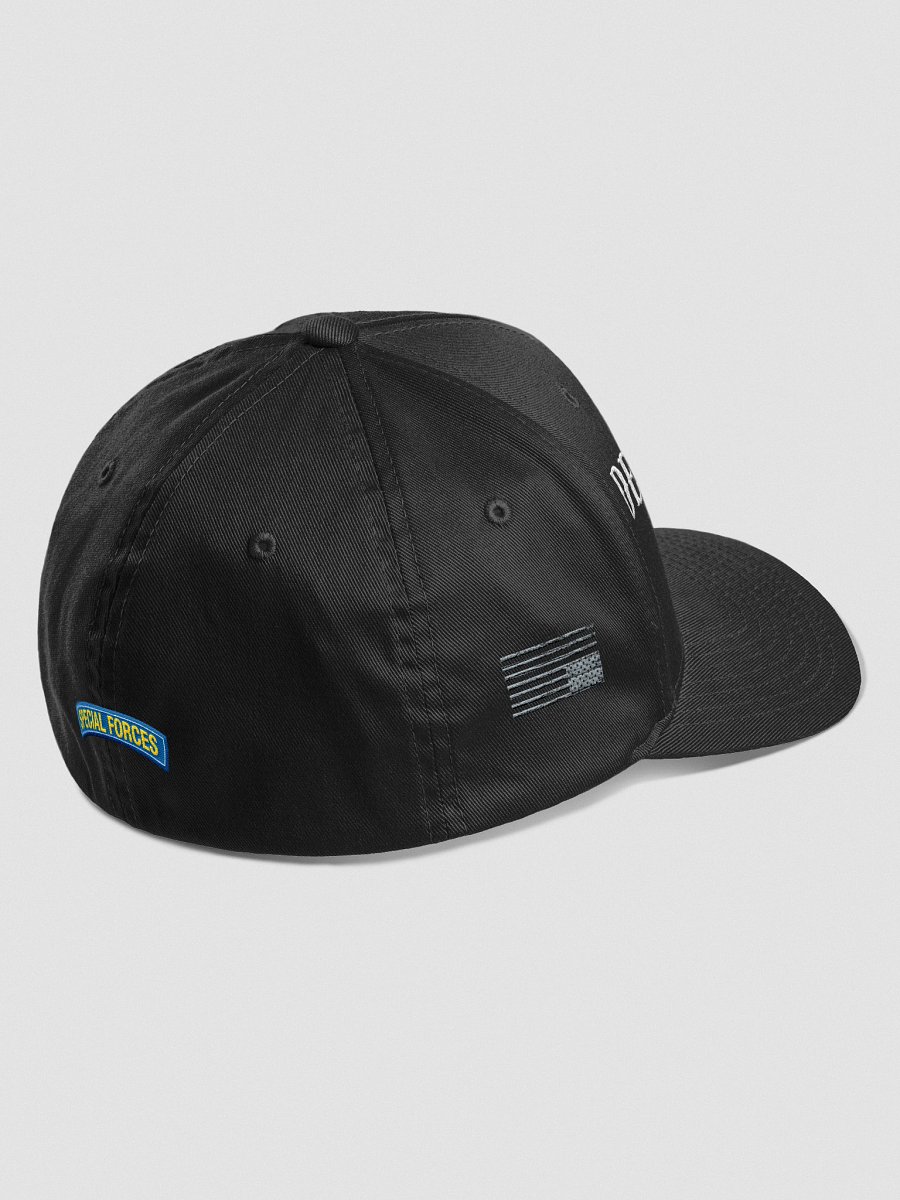 Devil's Brigade Fitted Hat Text & Image Front product image (3)